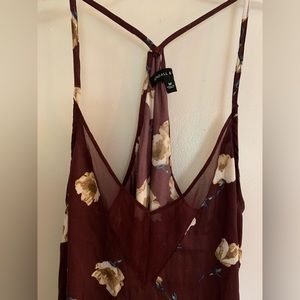 Kendall & Kylie | Tops | Kendall Kylie Island Tank With Peakaboo Cutout